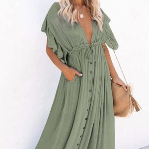 Beautiful Lightweight Beach Coverup